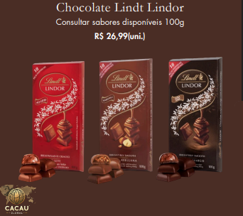 Chocolate Lindt Lindor